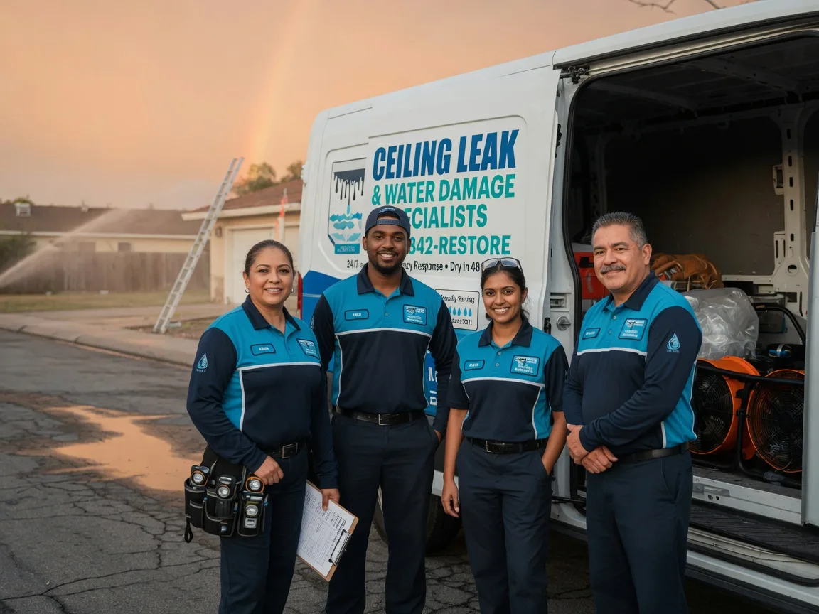 Ceiling Leak Cleanup company in Groveton, TX